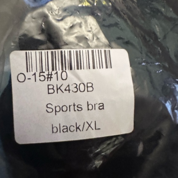 Woman’s- Black Sports Bra - Picture 4 of 7